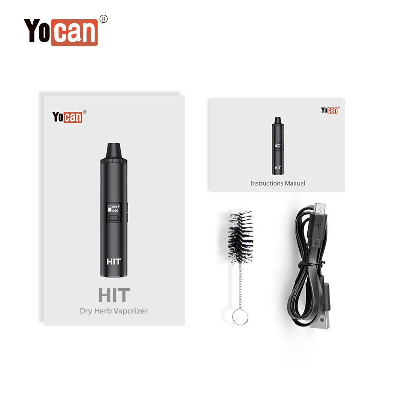 Dry Herb Vaping Accessories - Yocan Hit-Kit de vaporisateur d'herbes sèches