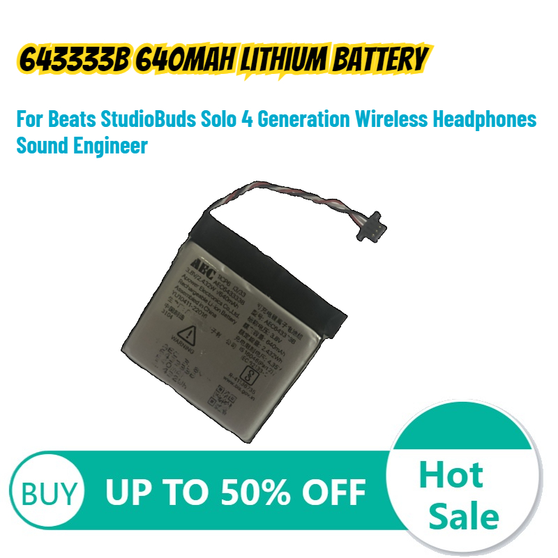 643333B, batterie lithium de 6 - Beats Headphone Solo 4 avis et prix